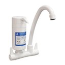 Ver imagem 1 de Torneira com Filtro Cozinha Parede Abs Branco