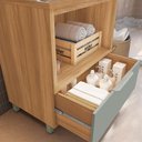 Ver mais imagens de Gabinete de Banheiro 80cm com Caixa Organizadora Marquesa 70cm Mdf Nesher