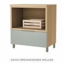Ver imagem 4 de Gabinete de Banheiro 80cm com Caixa Organizadora Marquesa 70cm Mdf Nesher