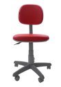 Ver imagem 2 de Cadeira Secretaria Giratoria Bolt BC - Couro Sintetico Corano - Vermelho