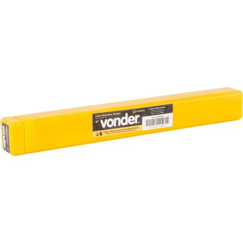 Lima redonda murça 8" sem cabo - Vonder