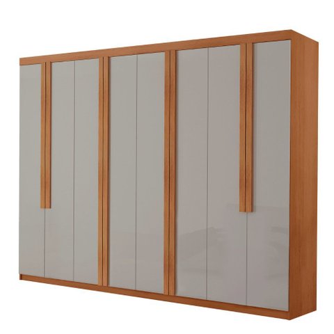 Guarda Roupa Casal Persia Mdf com 8 Portas 4 Gavetas Moderna Mobília