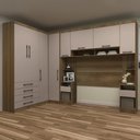 Ver imagem 1 de Guarda Roupa Casal Modulado Cp01 Delphi Avelã/cinnamon L01 - Mpozenato