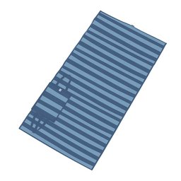 Esteira Praia Dobrável Polipropileno 180x90cm Cores Sortidas - 4