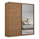 Ver imagem 3 de Guarda Roupa Casal Belga 2 Portas Flex + 4 Espelhos-demobile:amendola Touch/grafito