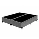 Ver imagem 2 de Cama Box Bipartido Casal Cinza + Colchão Espuma D33 138x188x10