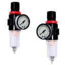 Ver imagem 5 de 3 Filtros de Ar Eliminador de Água com Regulador de Pressão e Manômetro 1/4 Rotta 376 Afr-2000 4002