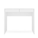 Ver imagem 3 de Mesa Aparador Tijuca 90cm 2 Gavetas Branco Politorno Móveis