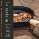 Ver imagem 6 de Frigideira Tradição Ferro Cabo Madeira 22cm 1,2l – Panela Mineira