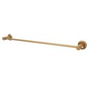 Ver imagem 1 de Porta Toalha Barra Metal Inox Gold/Dourado Banheiro Parede