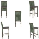 Ver imagem 5 de Mesa Bistro e 2 Banquetas Roma Marrom Corda Náutica 11 Trama Original