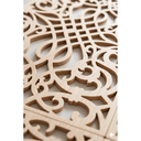 Ver imagem 3 de Painel Cobogó Vazado Mdf Natural M0001 - 29x19cm - Decoração Sala e Quarto