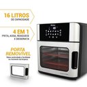 Ver imagem 3 de Air Fryer Philco 16l 4 em 1 Painel Digital Paf16a 220v