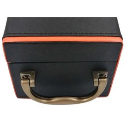 Maleta Porta Vinho Transporte Case para Uma Garrafa Vitino Iconic One Cor Preto - 6