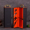 Ver imagem 7 de Maleta Porta Vinho Transporte Case para Uma Garrafa Vitino Iconic One Cor Preto