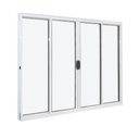 Ver imagem 1 de Janela de Correr Alumínio Branco 04 Folhas Classic - 120x200