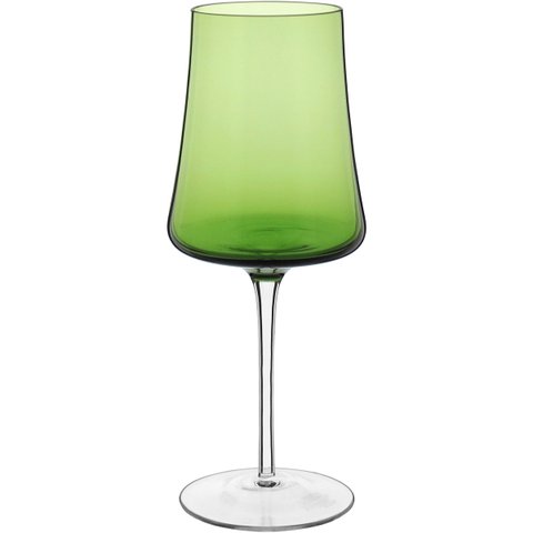 Jg 2pç Taças Vinho Home&co Latour Vidro 460ml 24x9x9cm Verde