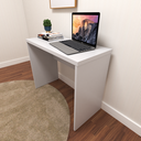 Ver imagem 5 de Escrivaninha Mesa Escritório 100% MDF 80CMX42CM com Caixa de Tomada 80cm Cinza Cristal