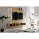 Ver imagem 2 de Home Suspenso Montana 2 Portas 3 Prateleiras Valdemóveis Cinamomo-Off White