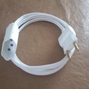Ver imagem 2 de Extensao Eletrica 2 Metros 1 Tomada 20A 110/220v Fio 2,5mm Cod.860