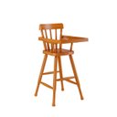 Ver imagem 2 de Cadeira Alta para Refeição Infantil em Madeira Amêndoa Marin Brasil