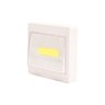 Interruptor Portátil Led Luz de Emergência Branca Quadrado Sobrepor 3w 3x Pilhas Aaa Branco - 2