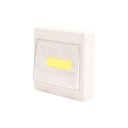 Ver imagem 2 de Interruptor Portátil Led Luz de Emergência Branca Quadrado Sobrepor 3w 3x Pilhas Aaa Branco