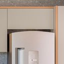 Ver imagem 2 de Aéreo Simples 80cm Arya 100% Mdf Jequitibá/gris Fosco - Sallar Home