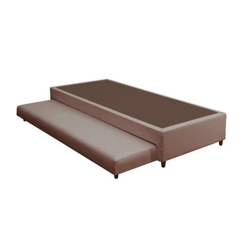 Base Box com Cama Auxiliar Solteiro 88x188x32 Luana Multimóveis Cr35383