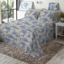 Ver imagem 2 de Jogo de Cama Queen Size 130 Fios Fiori - Cecília (7428-3)