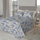 Ver imagem 4 de Jogo de Cama Queen Size 130 Fios Fiori - Cecília (7428-3)