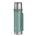 Ver imagem 1 de Garrafa Térmica Inox 24h Quente 12h Gelado Electrolux 1 Litro Verde