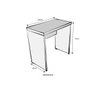 Escrivaninha Mesa Escritório 100cmx42cm 40mm - 3