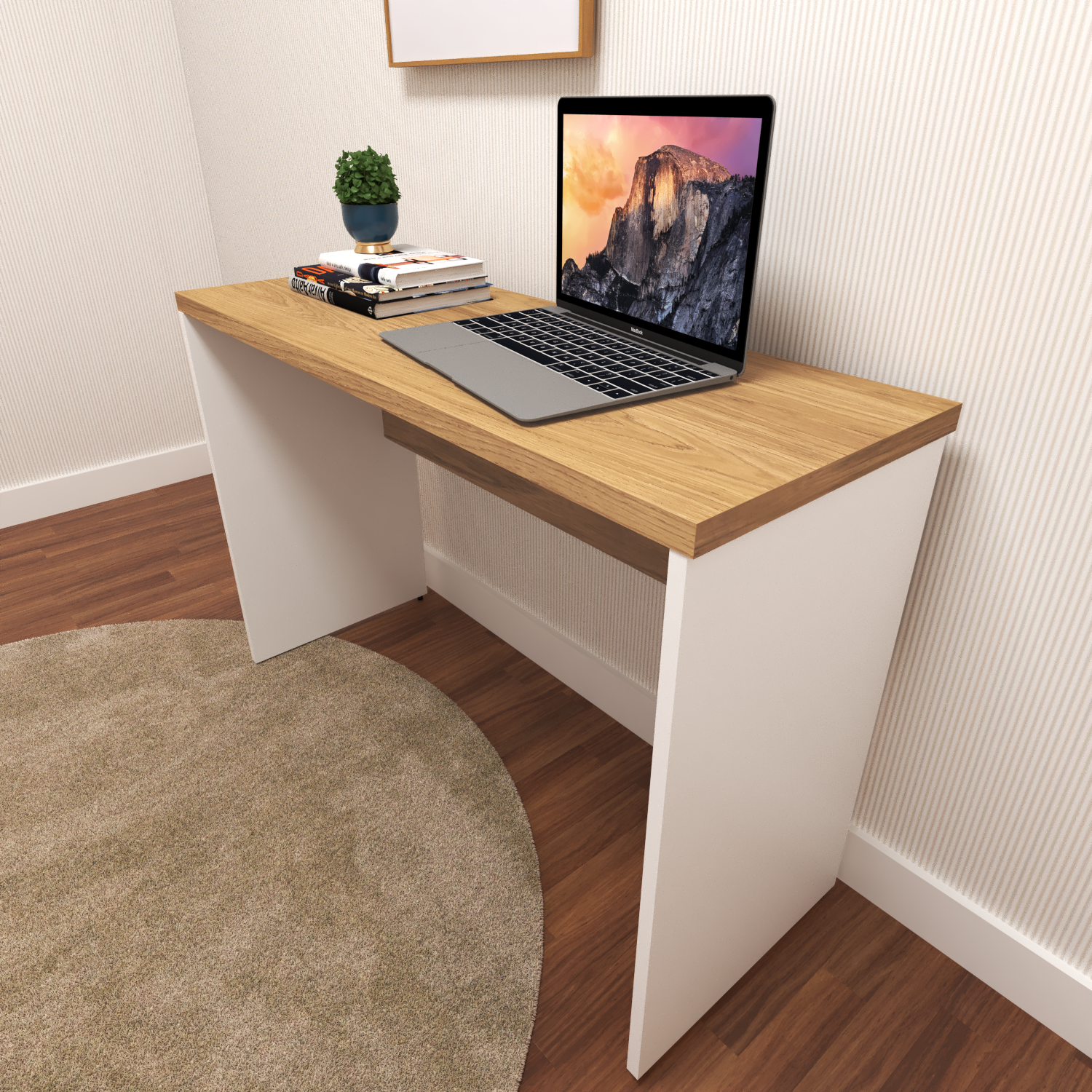 Escrivaninha Mesa Escritório 100cmx42cm 40mm | MadeiraMadeira