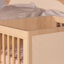 Ver imagem 5 de Berço 3 em 1 com Colchões Evolutivo | Palinha Natural Marca Quater Linha Indy Cor Carvalho Malva