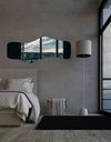 Ver imagem 1 de Espelho Orgânico Luxo Grande 150 X 60 Corpo Inteiro Moderno Orgânico Luxo Lapidado com Suporte
