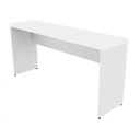 Ver imagem 2 de Escrivaninha Mesa Escritório 100% MDF 120CMX42CM 120cm Branca
