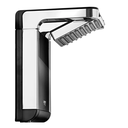 Ver imagem 2 de Chuveiro Ducha Acqua Star Preto/cromado 220 7800w Lorenzetti