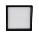 Ver imagem 1 de Plafon Led Deep Sobrepor Quadrado Recuado 22w 3000k 1550lm Preto Abs-stella