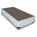 Ver imagem 1 de Cama Box Base Universal Solteiro Tecido White (96x203x25) - Probel