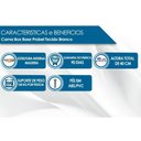 Ver imagem 2 de Cama Box Base Universal Solteiro Tecido White (96x203x25) - Probel