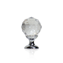 Ver imagem 1 de Puxador Bola Cristal Cromado 20 Mm Mark