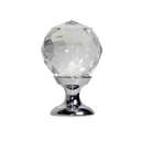 Ver imagem 2 de Puxador Bola Cristal Cromado 20 Mm Mark