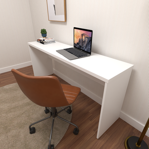 Escrivaninha Mesa Escritório 160cmx42cm 40mm com Caixa de Tomada