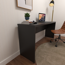 Ver imagem 5 de Escrivaninha Mesa Escritório 100% MDF 160CMX42CM com Caixa de Tomada 160cm Preto