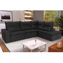 Ver imagem 2 de Sofá de Canto Amsterdam Molas Retrátil Reclinável - king house