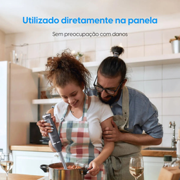 Mixer Power Inox Lunar Elgin 3 em 1 Mistura, Tritura e Bate 600w 127v - 2