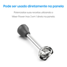 Mixer Power Inox Lunar Elgin 3 em 1 Mistura, Tritura e Bate 600w 127v - 5