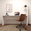 Ver imagem 4 de Escrivaninha Mesa Escritório 100% MDF 180CMX42CM 180cm Branca