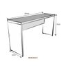 Escrivaninha Mesa Escritório 180cmx42cm 40mm - 3